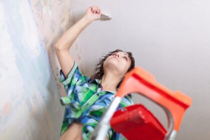 Repaint a Drywall Hole